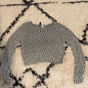 Knitted Cropped H&M Sweater